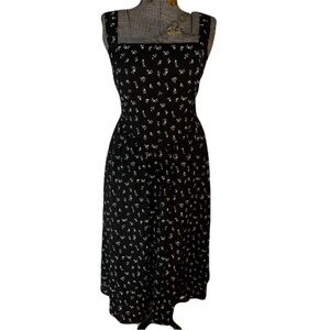 Chelsea28 Black Floral Sundress - Size 1X (Nordstrom 2024)
